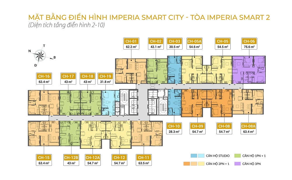 mặt bằng tòa is2 dự án imperia smart city