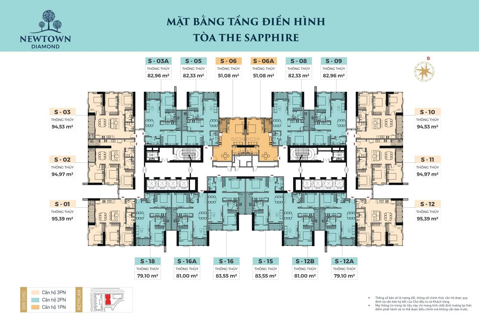 mặt bằng dự án newtown diamond đà nẵng