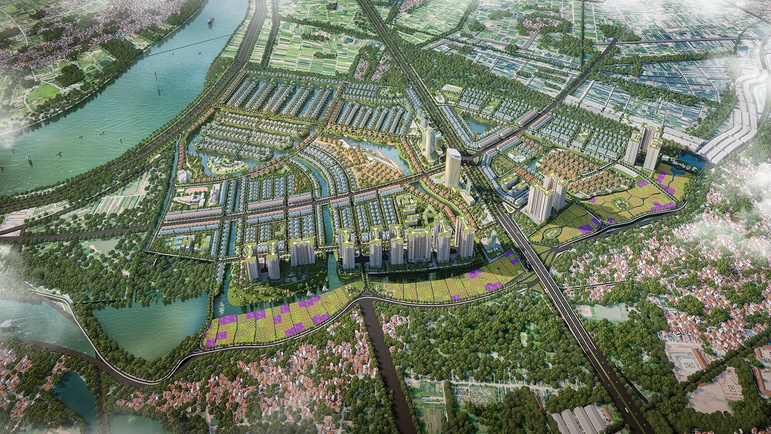 Alluvia City - Khu đô thị sinh thái khoáng nóng tại Văn Giang