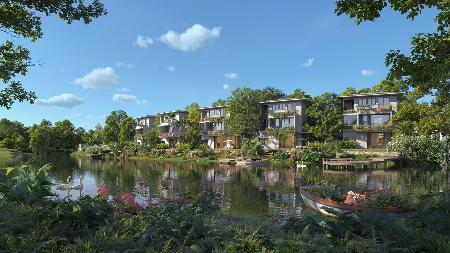 biệt thự đảo alluvia city văn giang