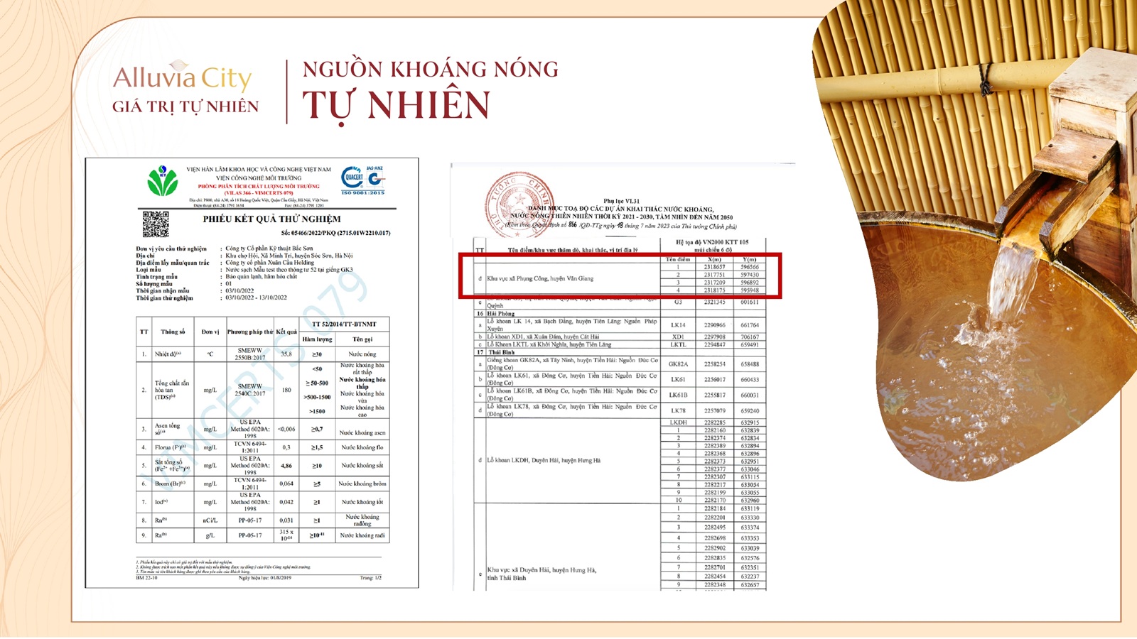 khoáng nóng tại dự án alluvia city văn giang hưng yên