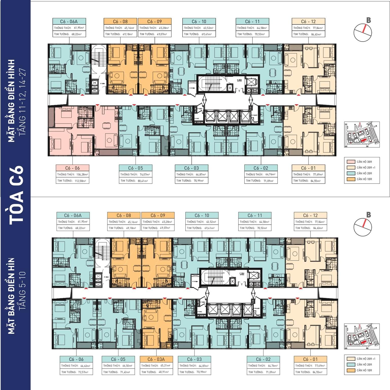 mặt bằng dự án capital square đà nẵng