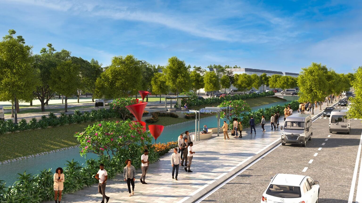 tiện ích dự án nam cường grand way nam định