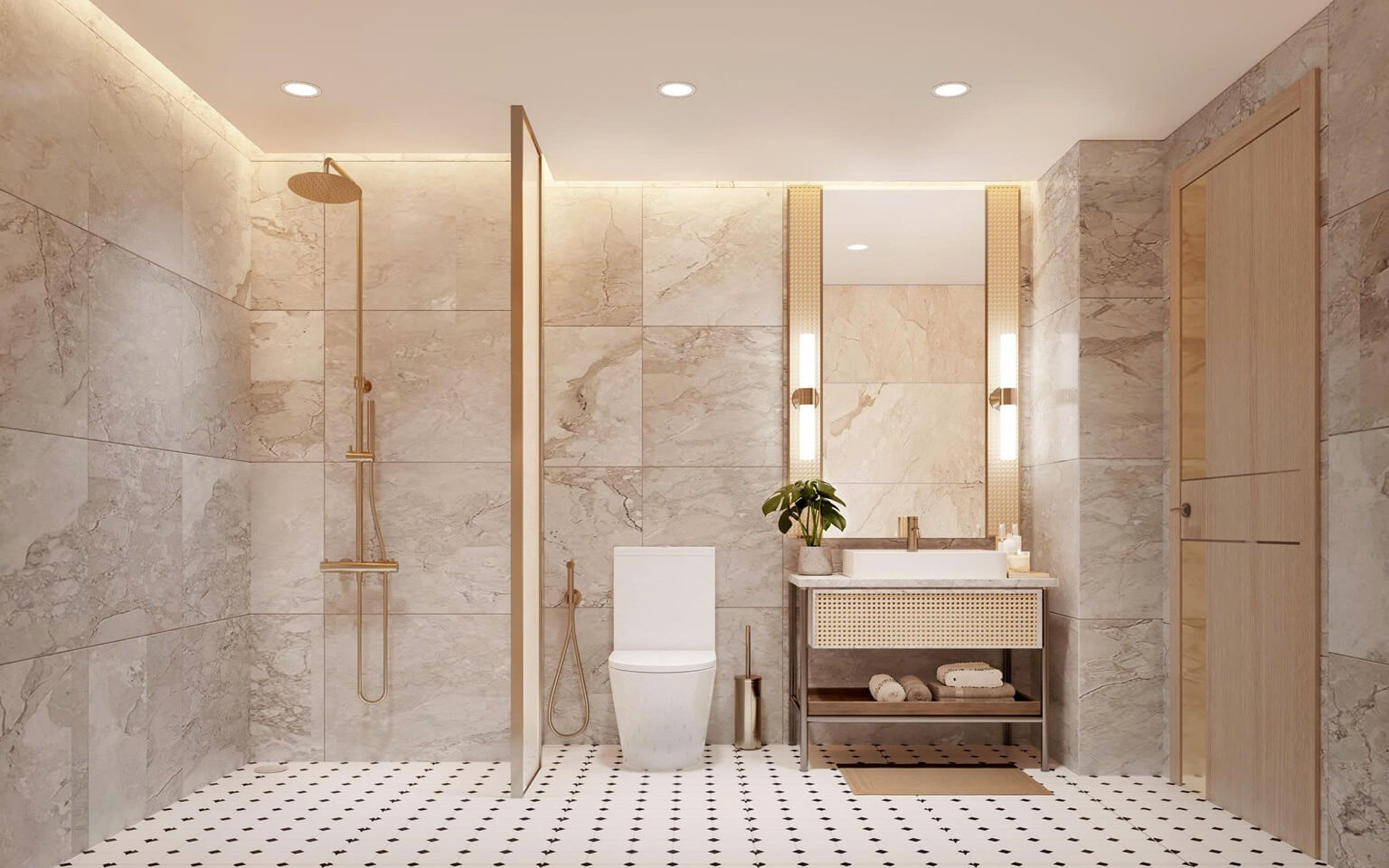 nội thất căn hộ long biên central