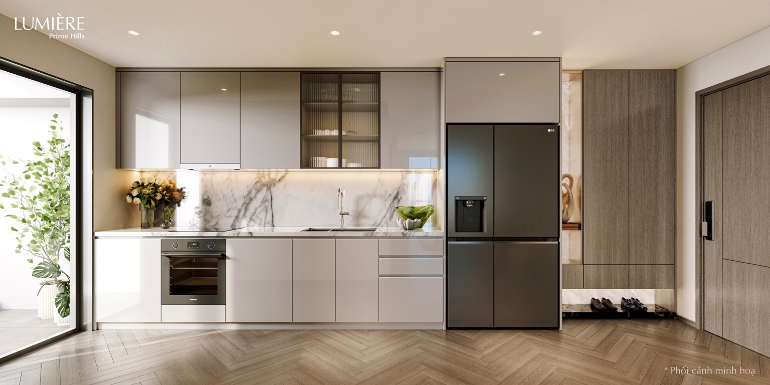 nội thất căn hộ lumiere prime hills cổ loa