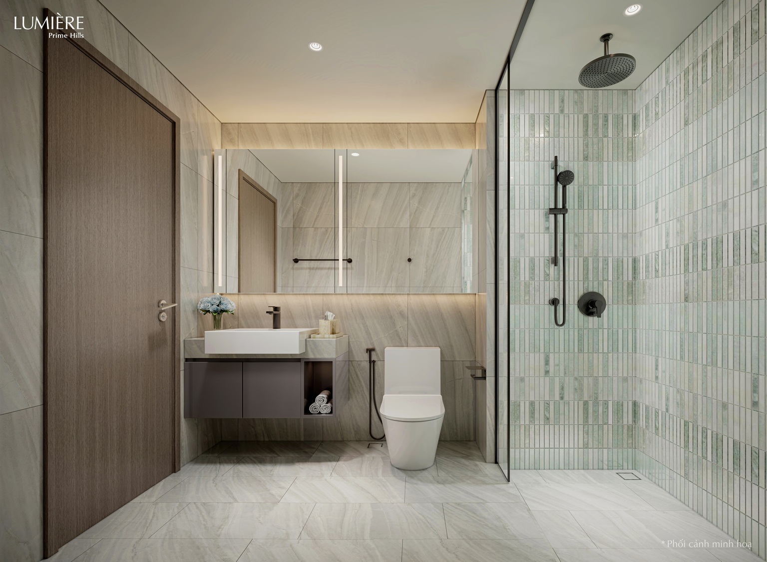 nội thất căn hộ lumiere prime hills cổ loa