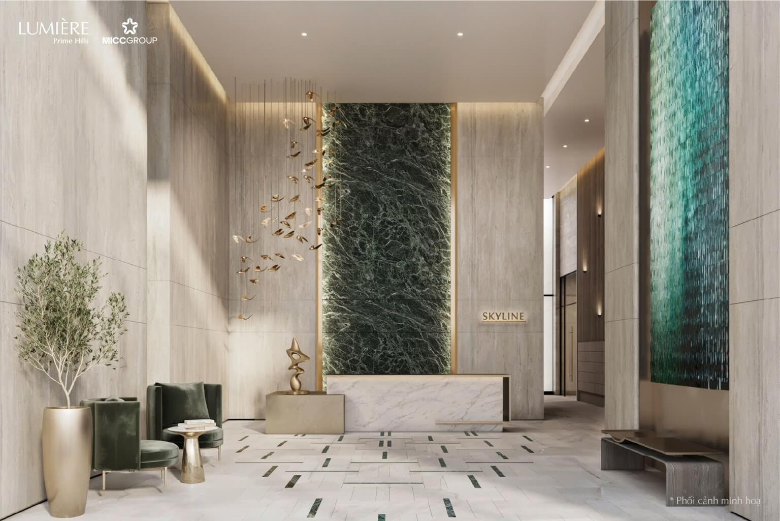 tiện ích dự án lumiere prime hills cổ loa