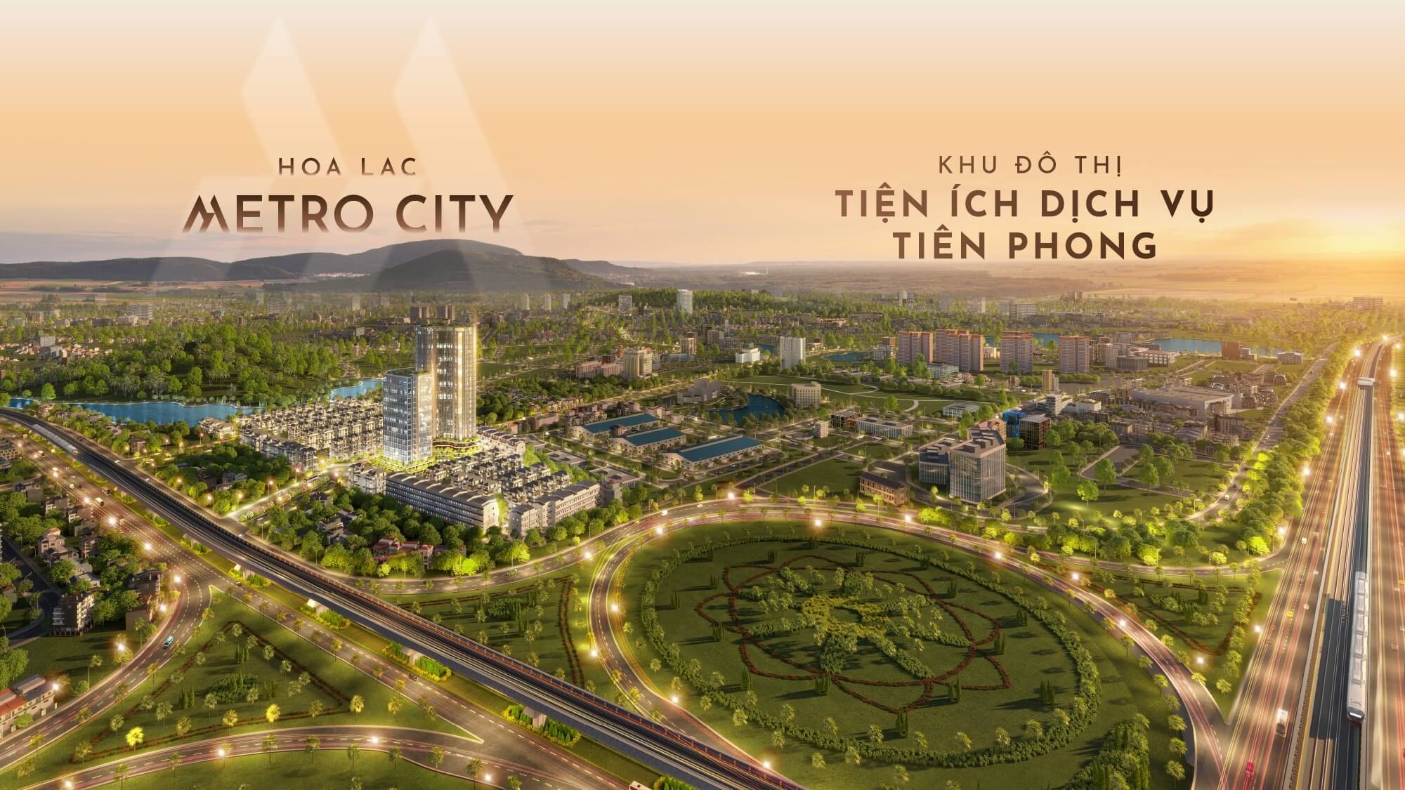 Hòa Lạc Metro City - Đón đầu quy hoạch tuyến metro số 5