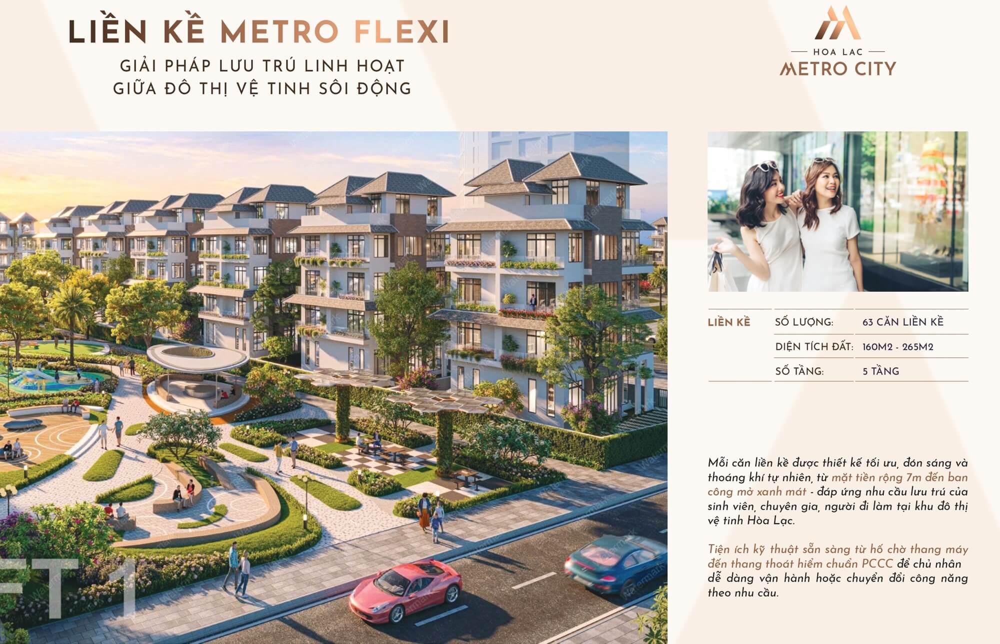Hòa Lạc Metro City - Đón đầu quy hoạch tuyến metro số 5