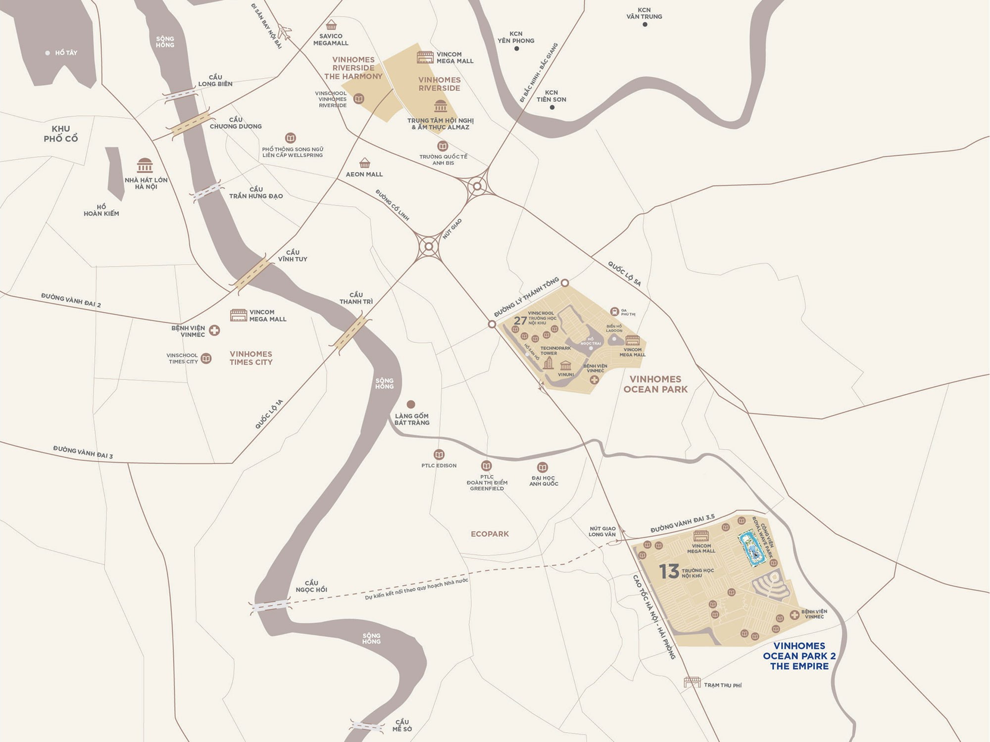 Vinhomes Ocean Park 2 – Biểu tượng đô thị biển hồ đẳng cấp phía Đông Hà Nội