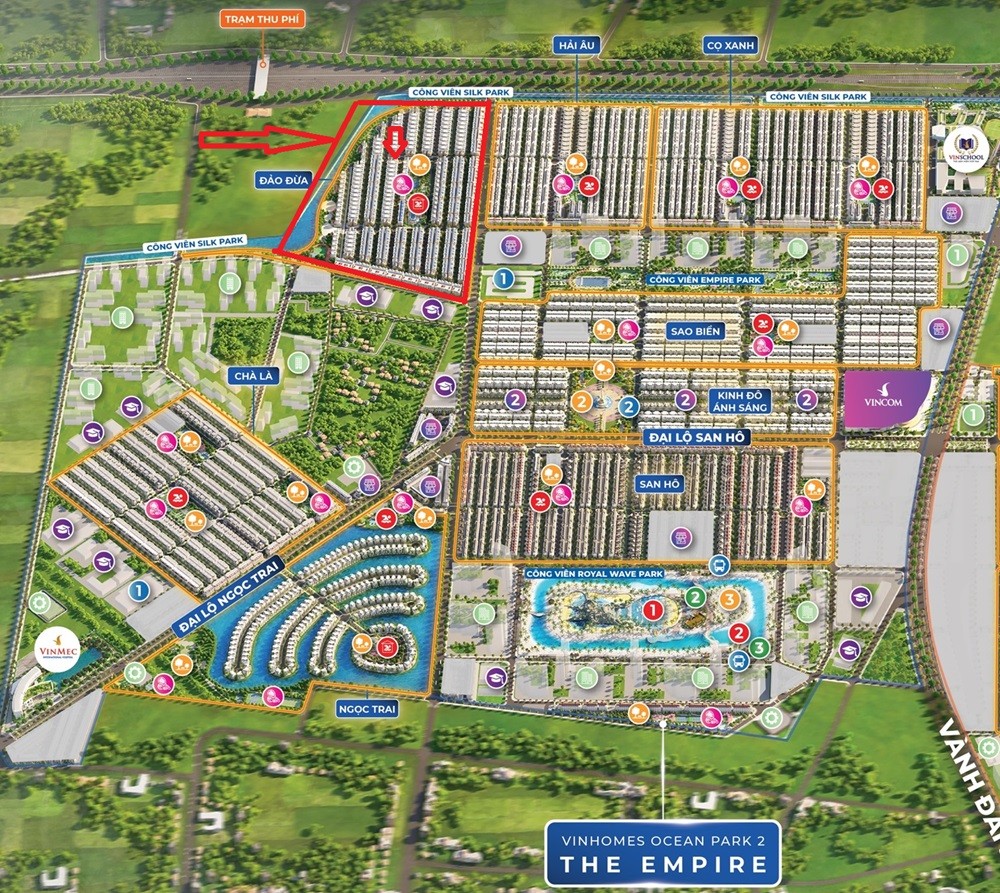 Vinhomes Ocean Park 2 – Biểu tượng đô thị biển hồ đẳng cấp phía Đông Hà Nội