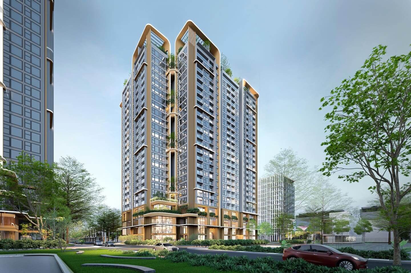 dự án the vista văn la hà đông