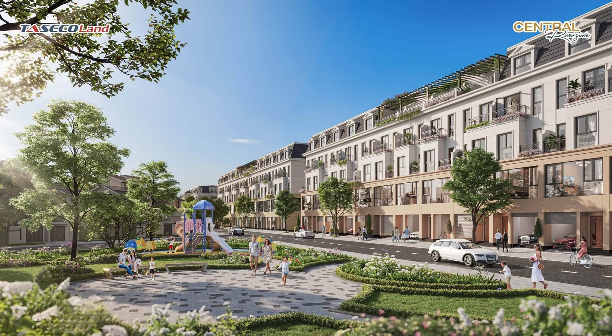 Central Lakeside Trung Văn – Mở Bán 112 Căn Nhà Phố Shophouse Cạnh Hồ